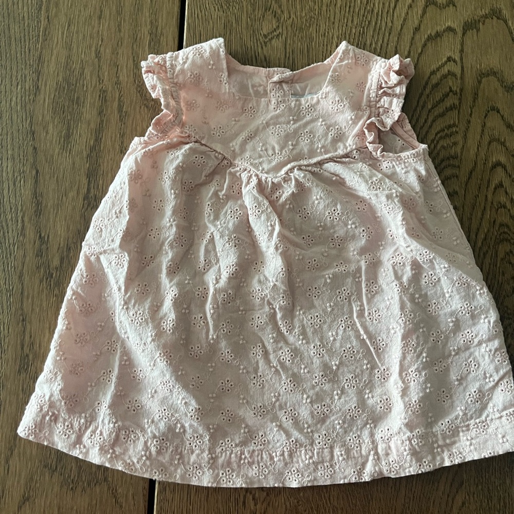 Petit Bateau Eyelet Dress